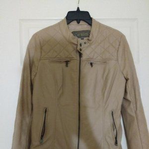 Faux leather jacket (NWOT)